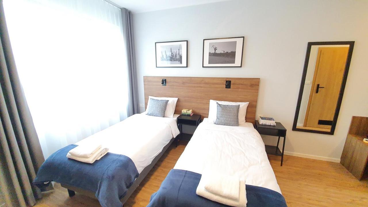 Sleep Port B&B - Bezplatny Parking Danzig Exterior foto